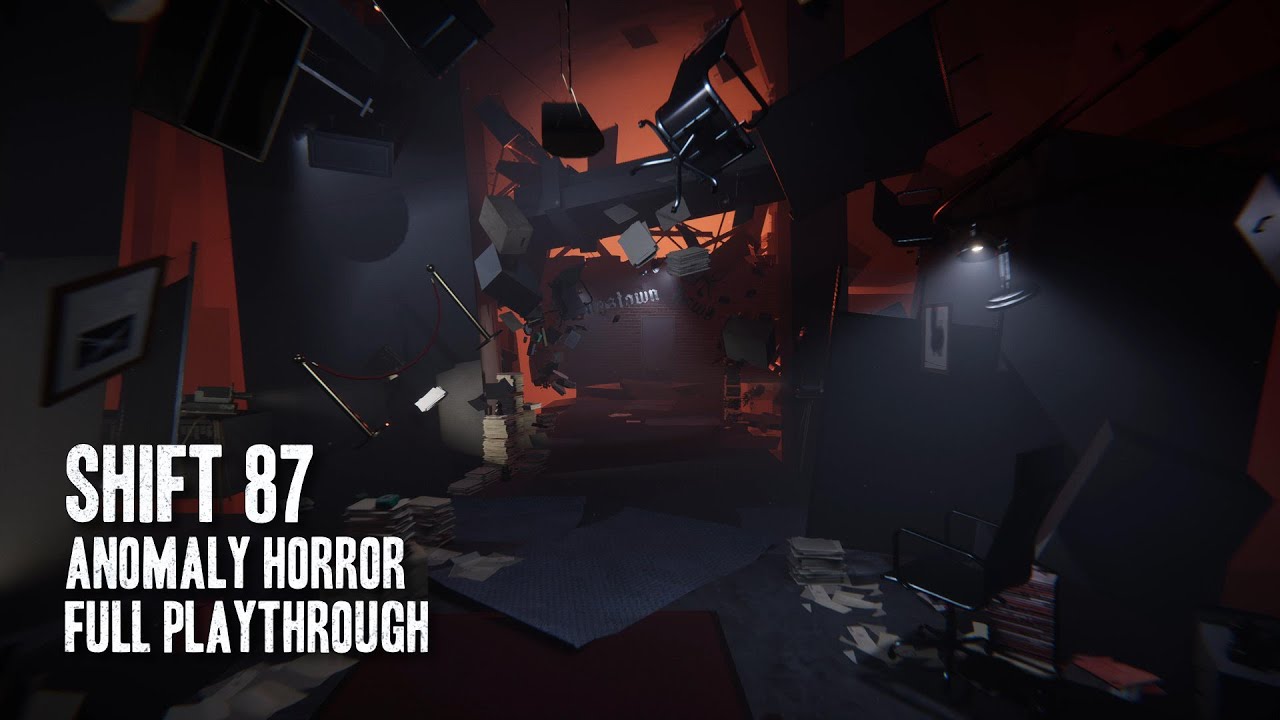 Shift 87 | First Shift | Full Playthrough with No Commentary Gameplay | Anomaly Horror