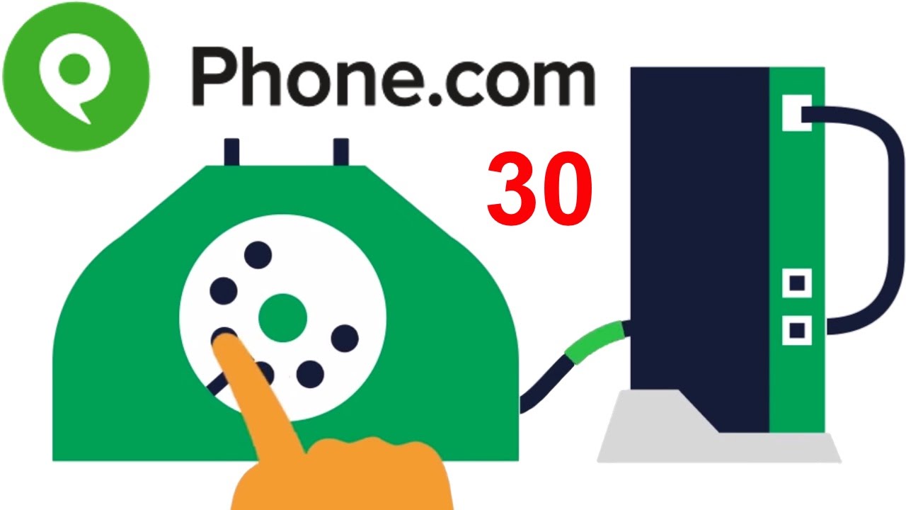 Phone.com Cloud-Based Business Phone Service 30: Virtual PBX for Small Business