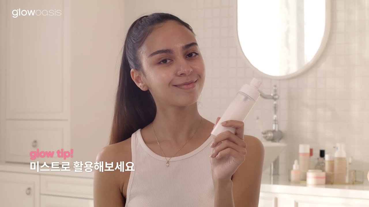 [glowoasis] How to use #milkdew pH balancing moisture milk toner