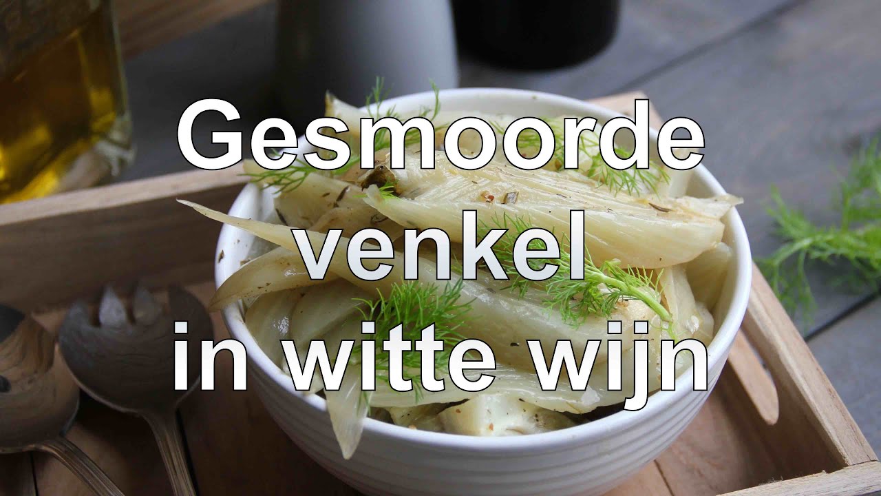 Gesmoorde venkel in witte wijn recept