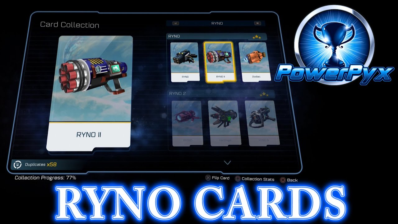 Ratchet & Clank 2016 - All RYNO Holocard Locations (Tech Head + Full Gun Rack Trophy Guide)