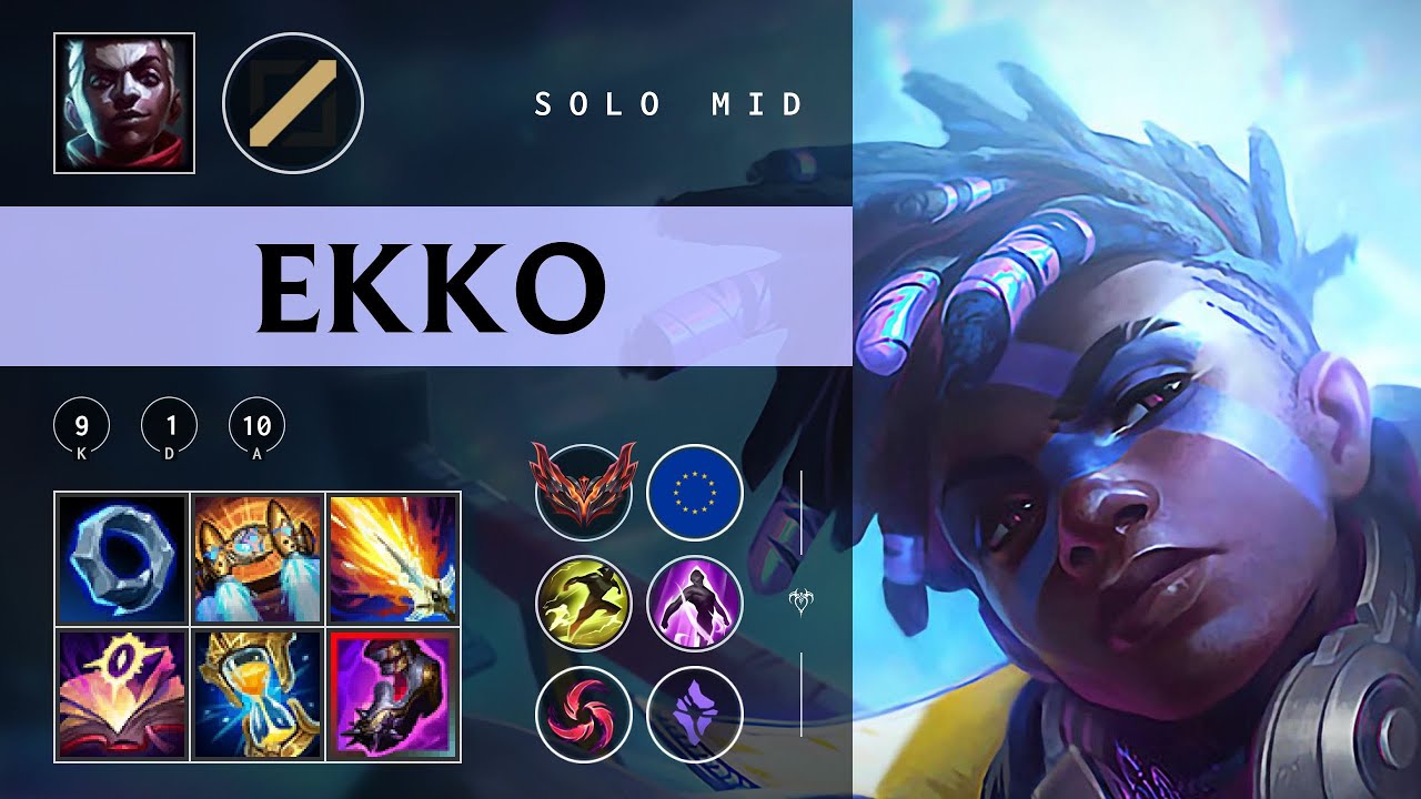 Ekko Mid vs Veigar - EUW Grandmaster Patch 25.22