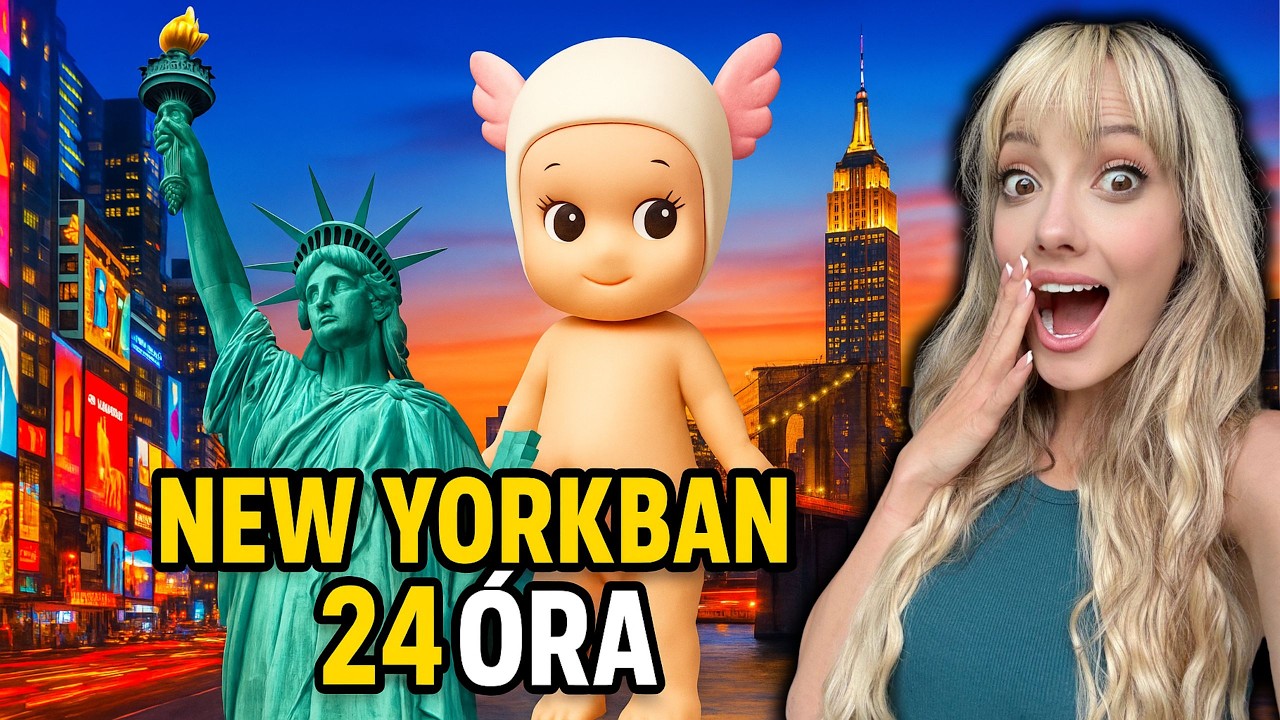 NEW YORKBAN 24 ÓRA!😱 ezt sosem feledem!❤️