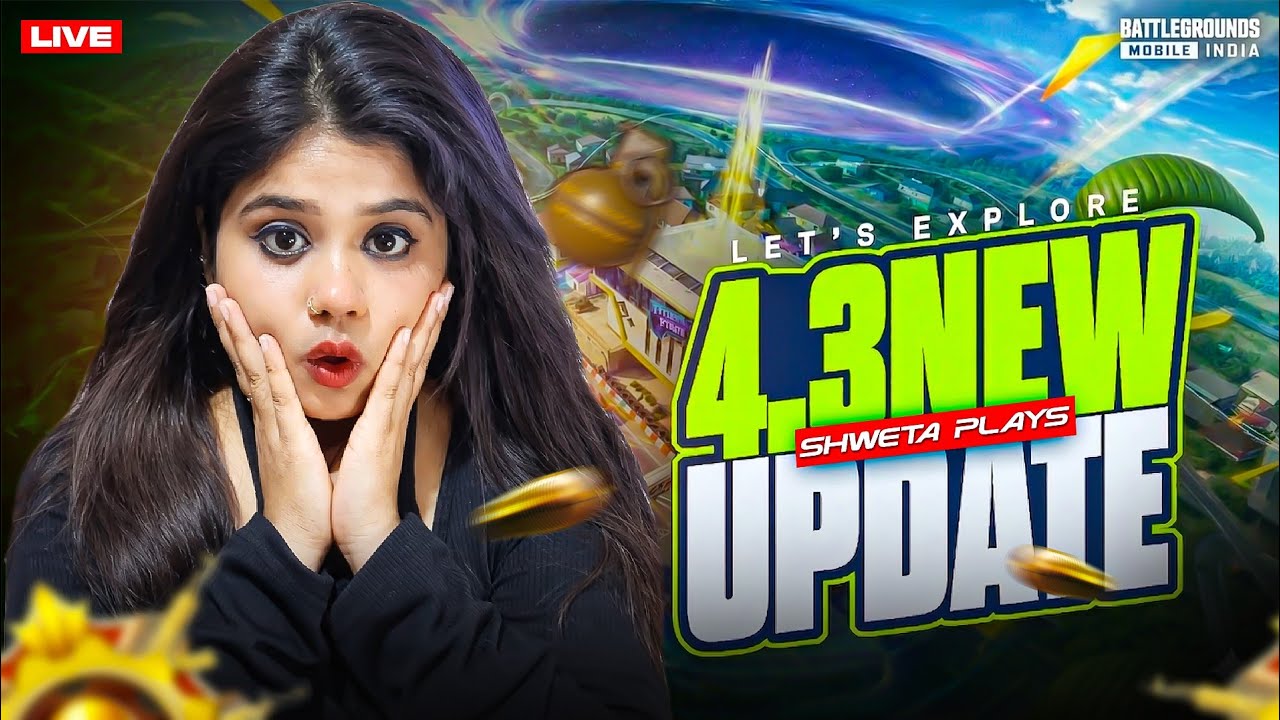 BGMI NEW 4.3 UPDATE 🤮Team code Lelo ❤️ | FACECAM STREAM -#bgmi​ #shorts live #pubglive   #bgmilive