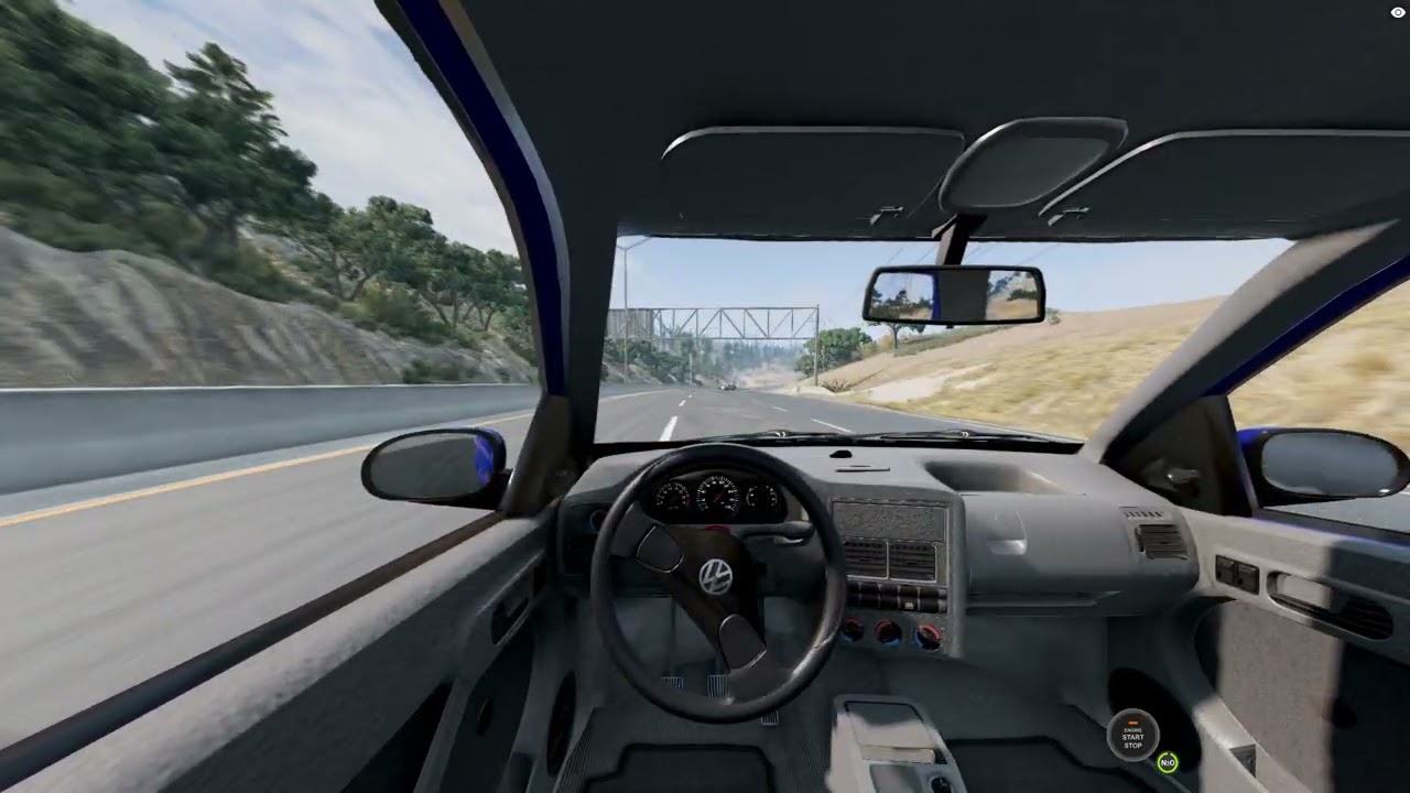 TESTANDO GOL BOLA TURBO BEAMNG DRIVE - DEU RUIM NO FINAL