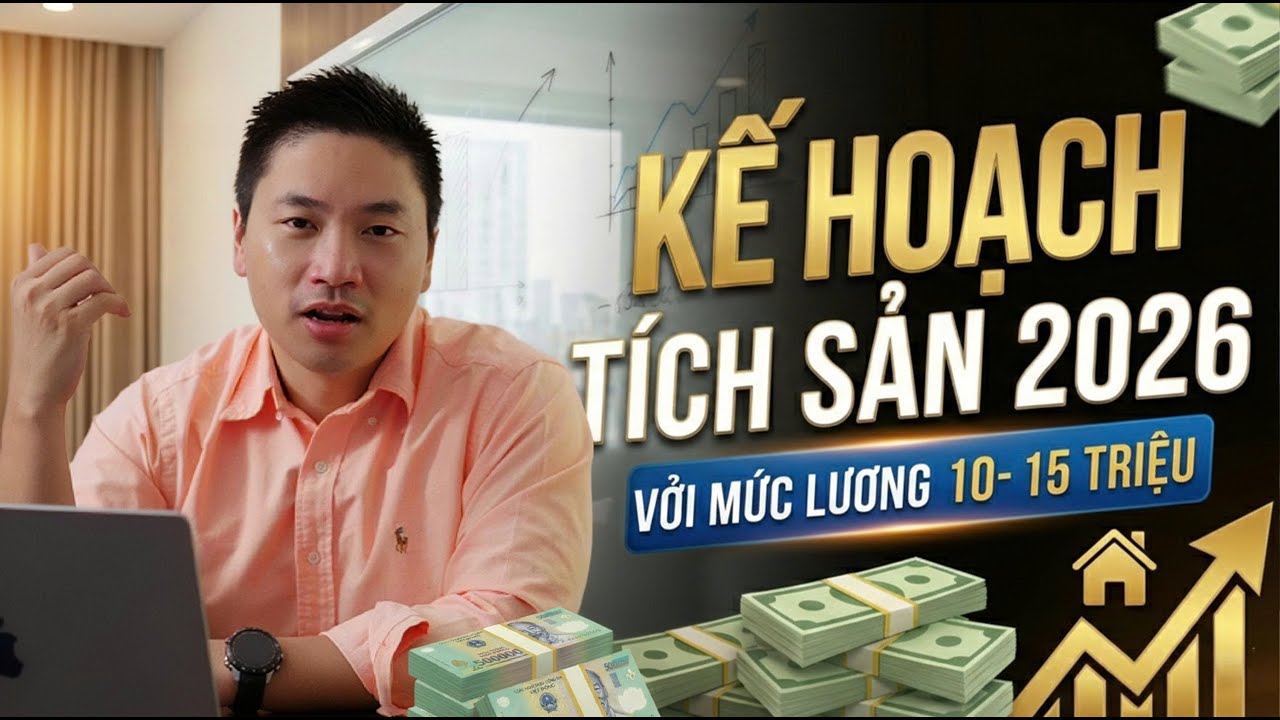 Lương 10 - 15 Triệu Xây Kế hoạch Tích sản & Đầu tư năm 2026