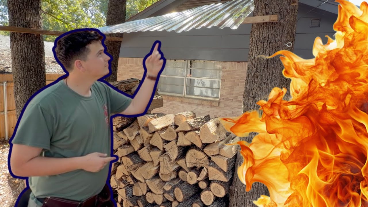 A Simple Fire Wood Roof Build That Taught Me About God