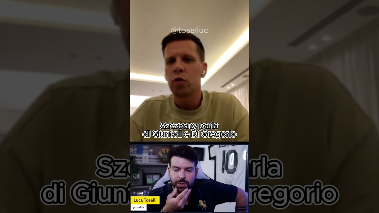 Szczesny parla di Giuntoli e Di Gregorio (e dell'addio alla Juventus) #Shorts
