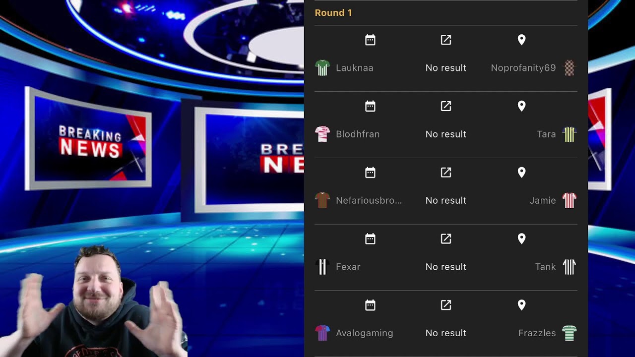 THE LEAGUE LINEUP ROUND 1