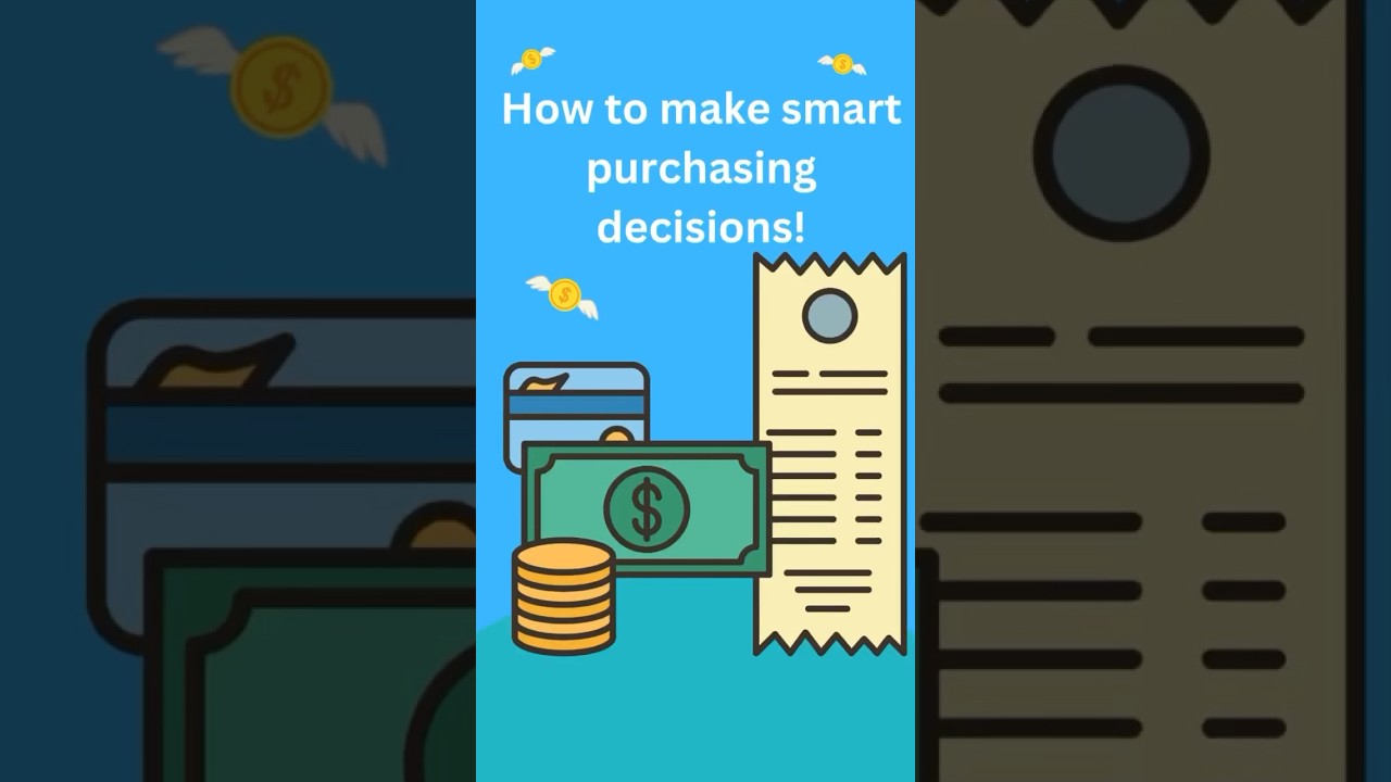 How to make smart purchasing decisions! #finance #howto #financiallessons