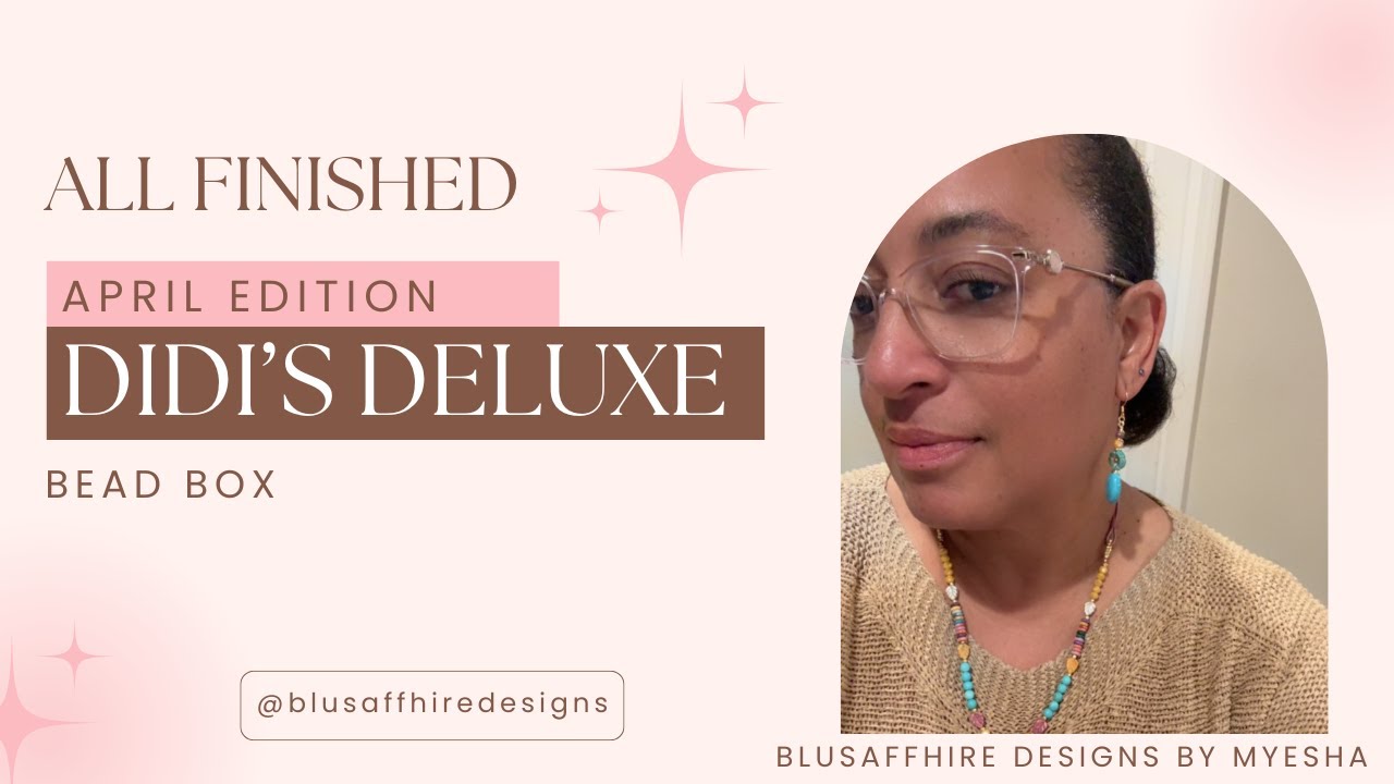 Didi&rsquo;s Deluxe Bead Box | Finished Jewelry Showcase & Inspiration