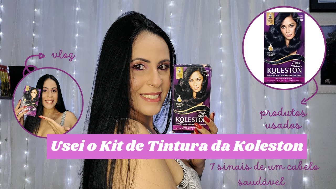 Testei o Kit de Tintura da Koleston - @WellaBrasil  #9