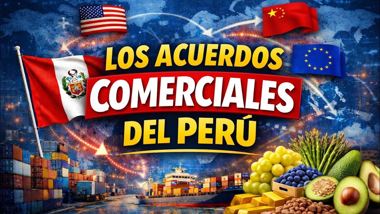 Los acuerdos comerciales del Perú: cómo se integra al mundo
