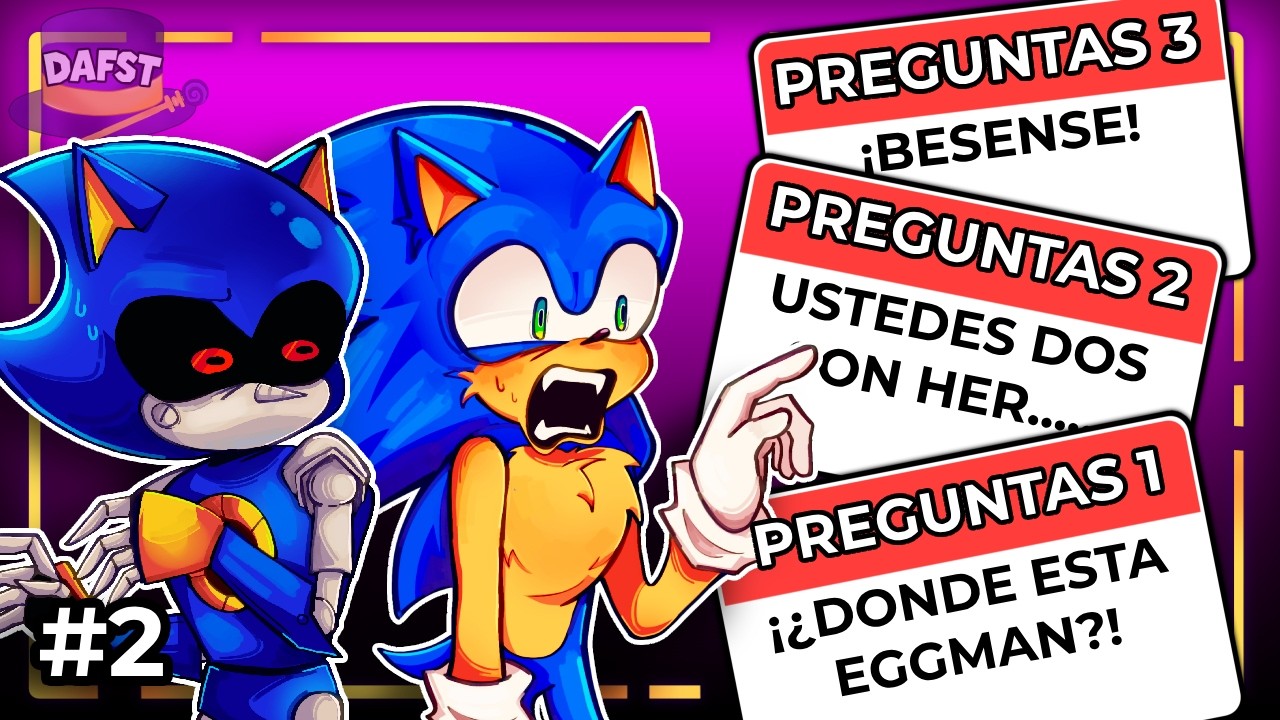PREGUNTAS y RESPUESTAS con SONIC y METAL SONIC #2 (GMOD)