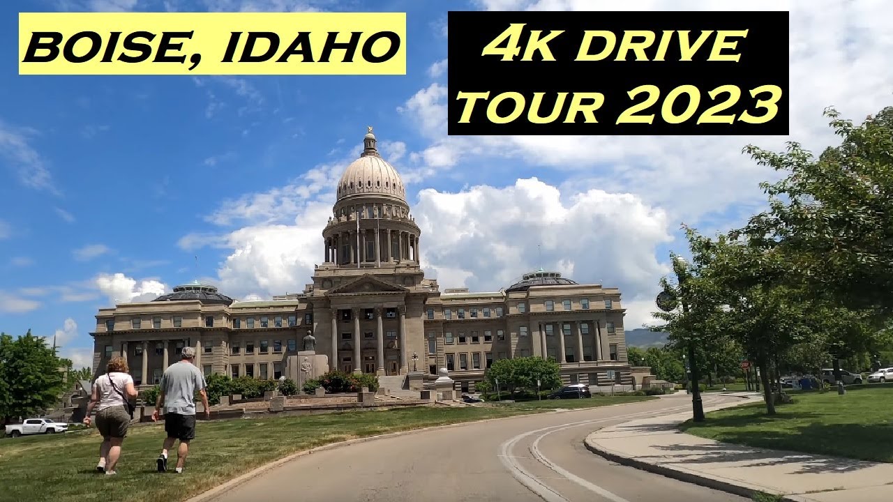 Boise, Idaho | 4k Driving Tour | 2023