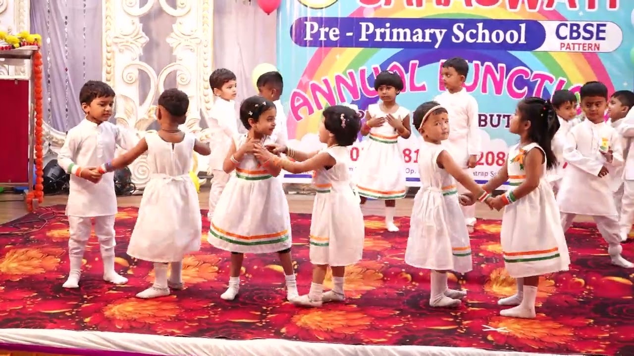 Annual function 2025-26... batch of playgroup and nursery..
