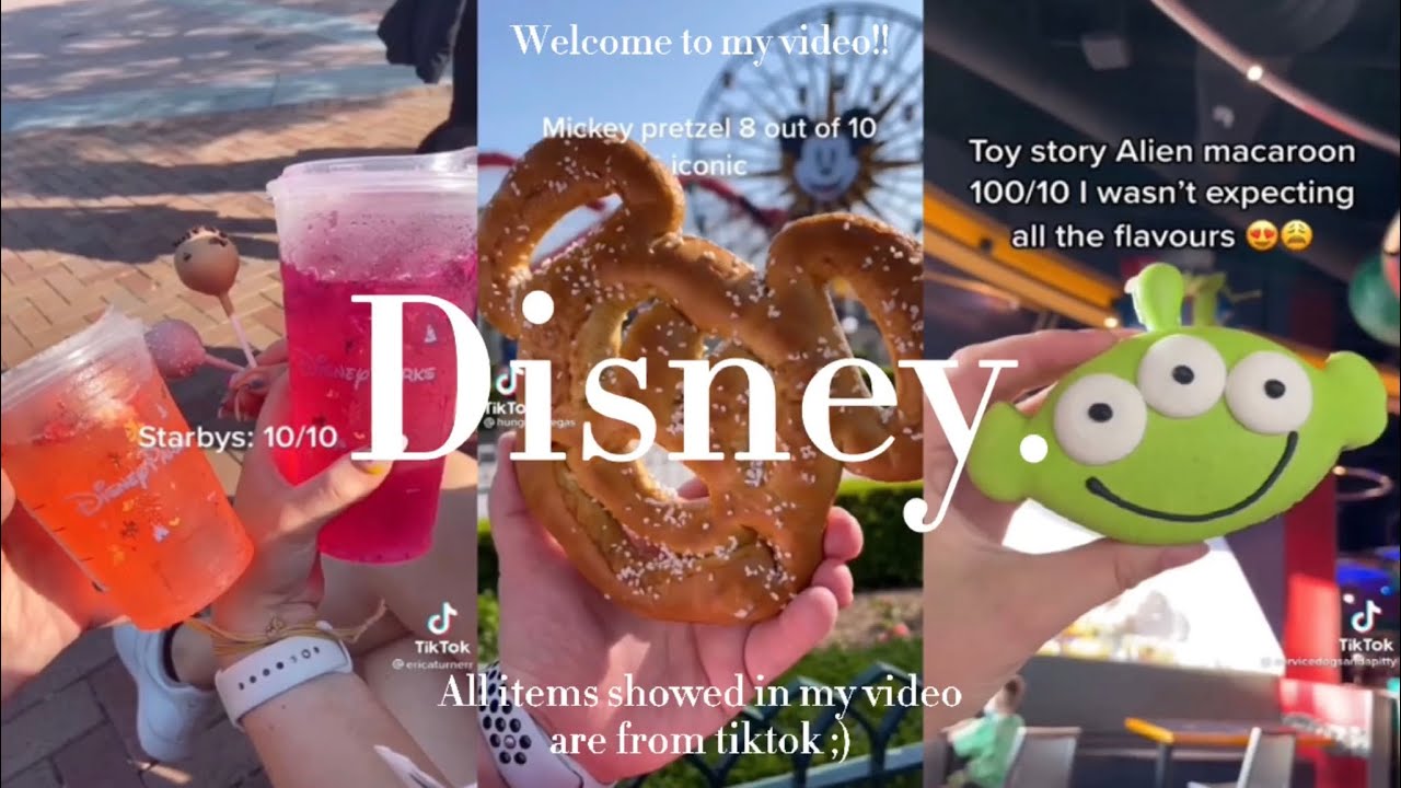 ✨AESTHETIC DISNEYLAND FOOD✨| TIKTOK COMPILATION