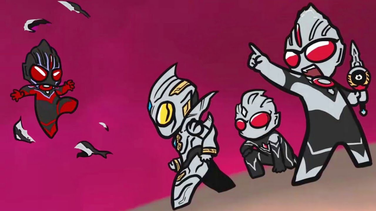Ultraman Arc babyウルトラマンUltraman Arc электрический свет, теневой бой против врага