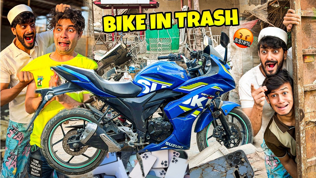 I FOUND MY LOST BIKE IN TRASH WITH DRONE CAMERA 🤬 | MISHKAT KHAN 