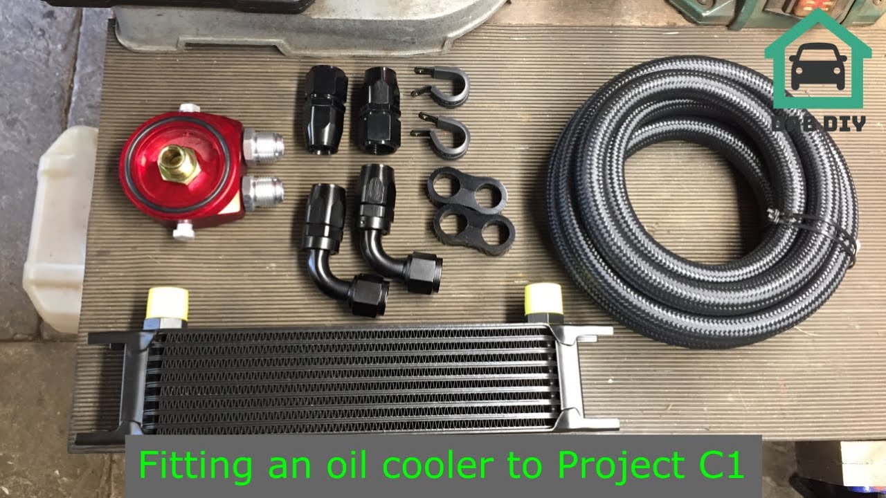 Fitting an oil cooler to Project C1
