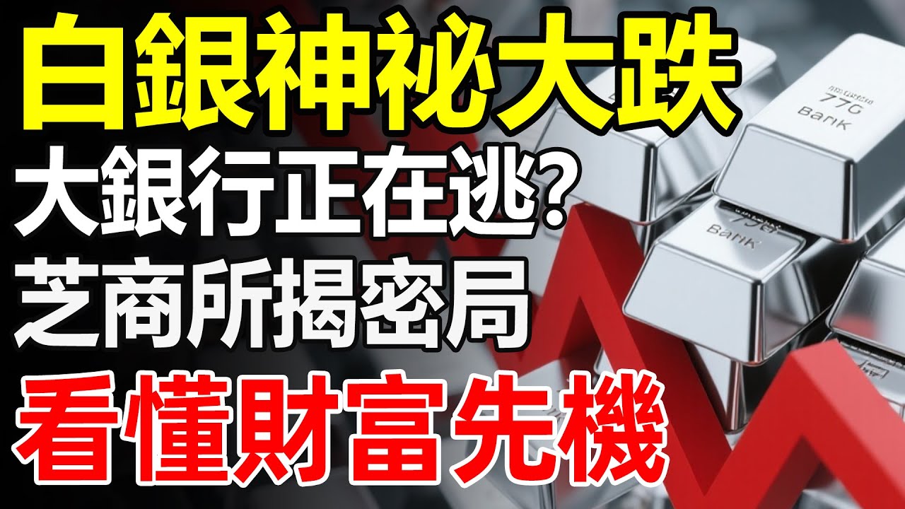 白銀市場驚現「神祕煙幕彈」？芝商所三連重錘背後隱藏大銀行集體「逃命」真相，這波人為降溫竟是普通人十年一遇的佈局良機！#白銀 #白銀走勢 #貴金屬