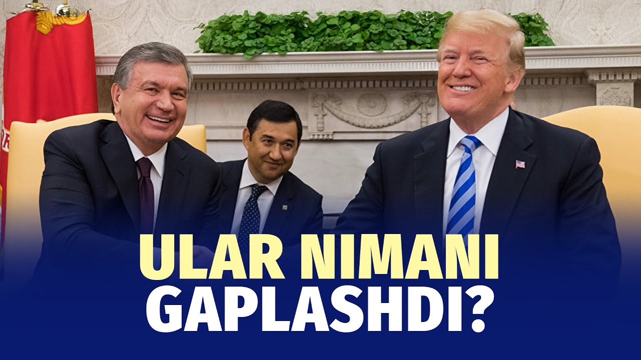 Xitoydan qaytgan Mirziyoyevga Tramp qo‘ng‘iroq qildi