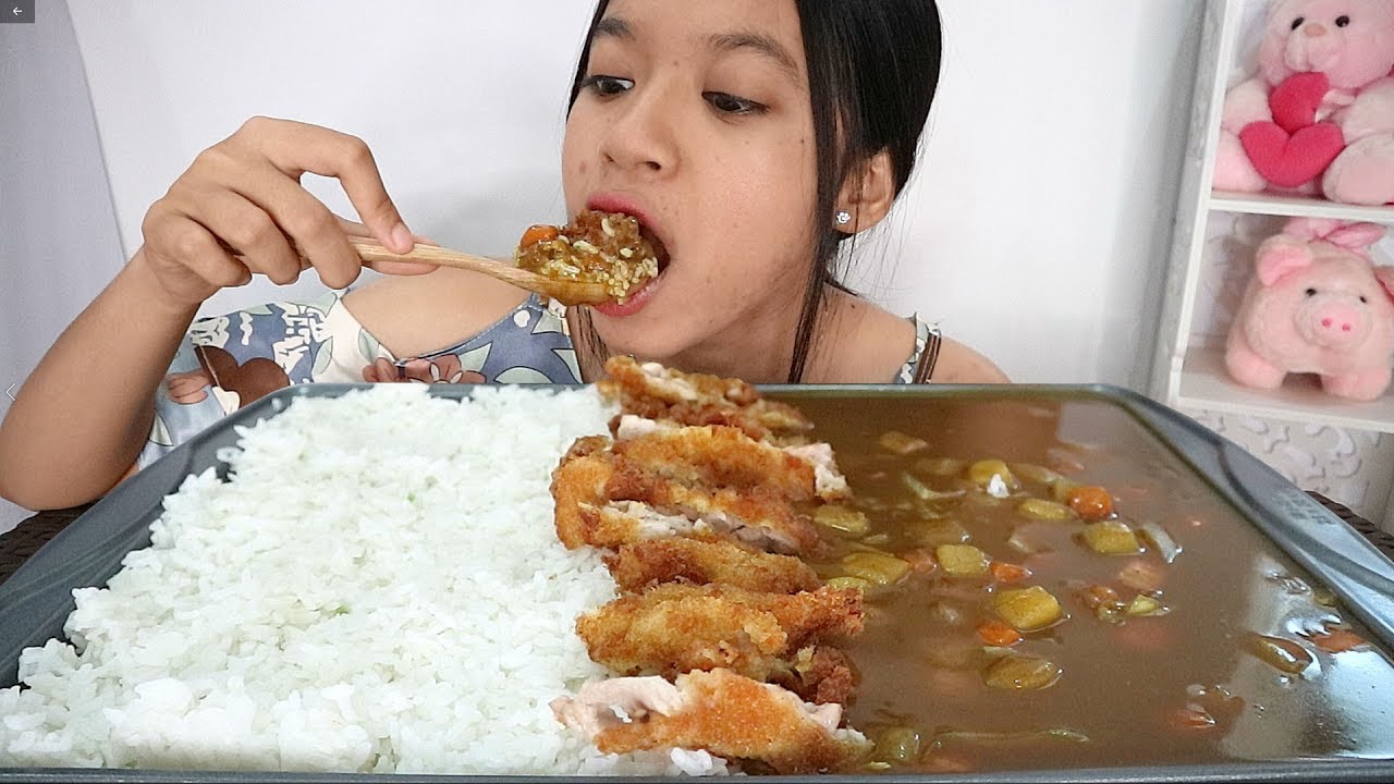 MUKBANG NASI KARI JEPANG (JAPANESE CURRY)