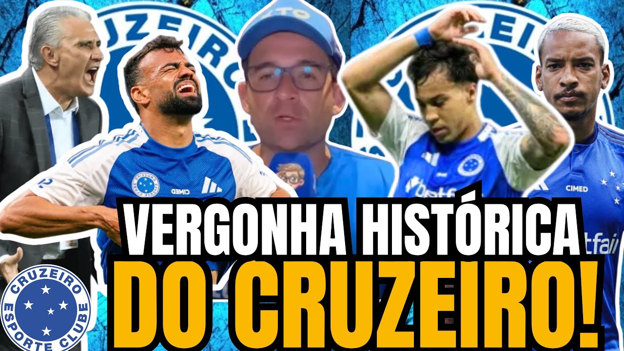 🦊SamucaTV: VERGONHA HISTÓRICA! Cruzeiro leva 4 a 0, entra em CRISE e Tite fica sob FORTE PRESSÃO