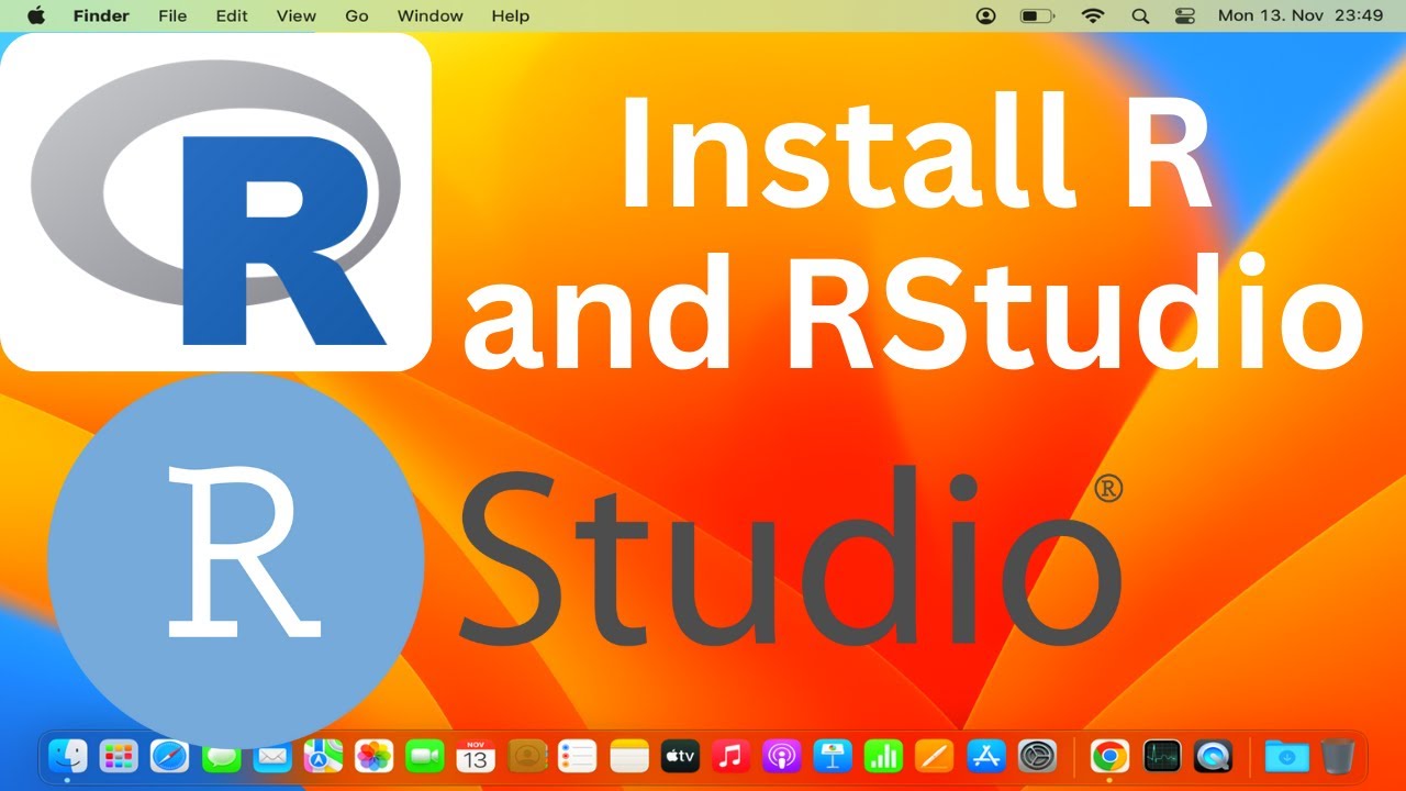 Как установить R и RStudio на Mac/MacOS