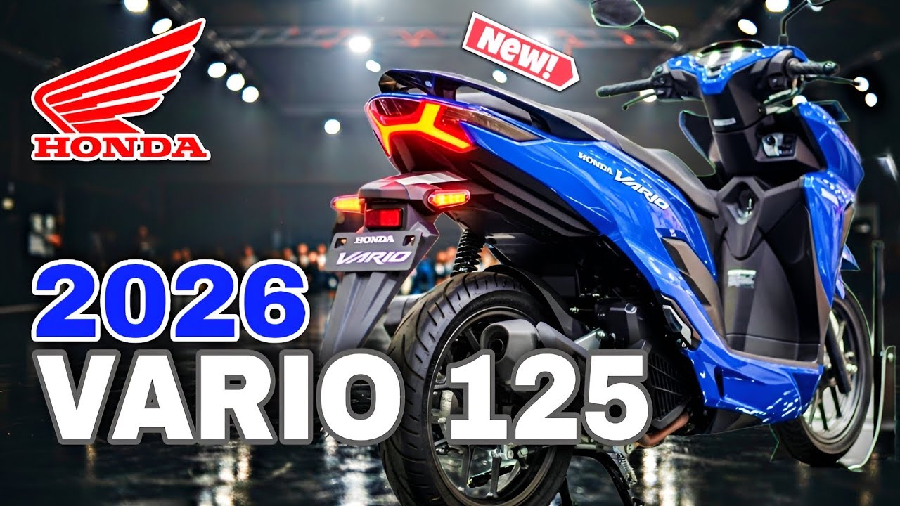 🚨2026 HONDA VARIO 125 &ndash; скутер нового уровня только что прибыл?