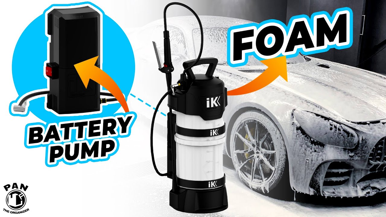 BATTERY POWERED FOAM ON THE GO! | IK e-Foam Pro 12 Sprayer