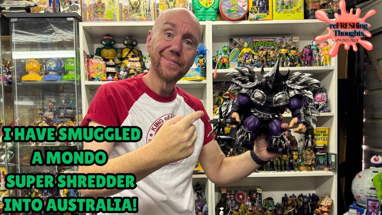 Мне удалось тайно ввезти в Австралию измельчитель MONDO Super Shredder!