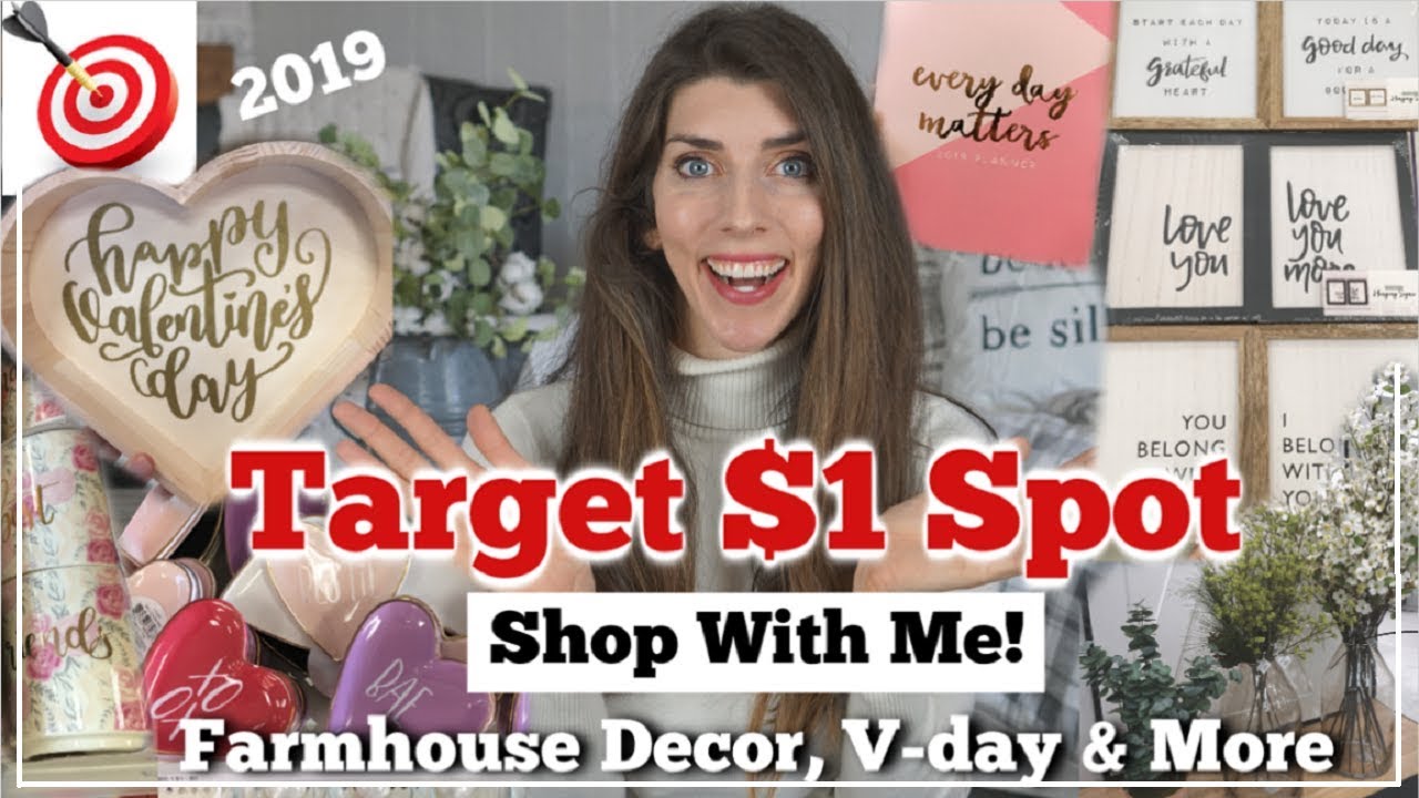 NEW Dollar Spot 2019 Farmhouse Decor, Valentines & More | Shop With Me | Momma From Scratch