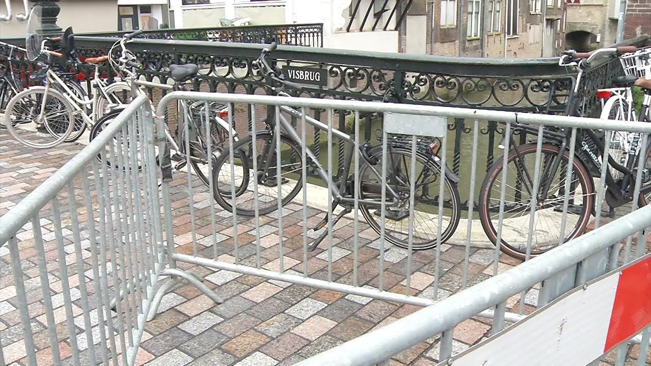Waarom staan er hekken op de Visbrug?