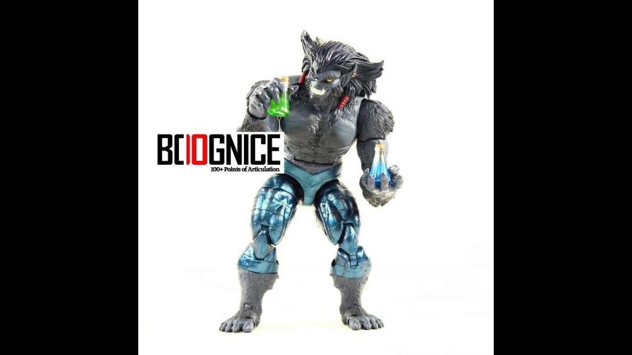 Hasbro Marvel Legends Age of Apocalypse Series Sugarman BAF Wave DARK BEAST Action Figure Review!