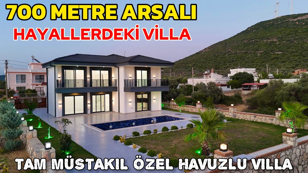 ALTI GÖZDEN OLUŞAN SATILIK VİLLA A-71