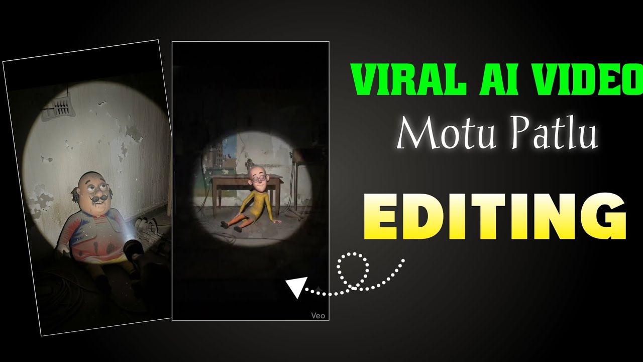 🔥Ai Torch Finding Video Editing | Cartoon Characters Torch Ai Video Kaise Banaye