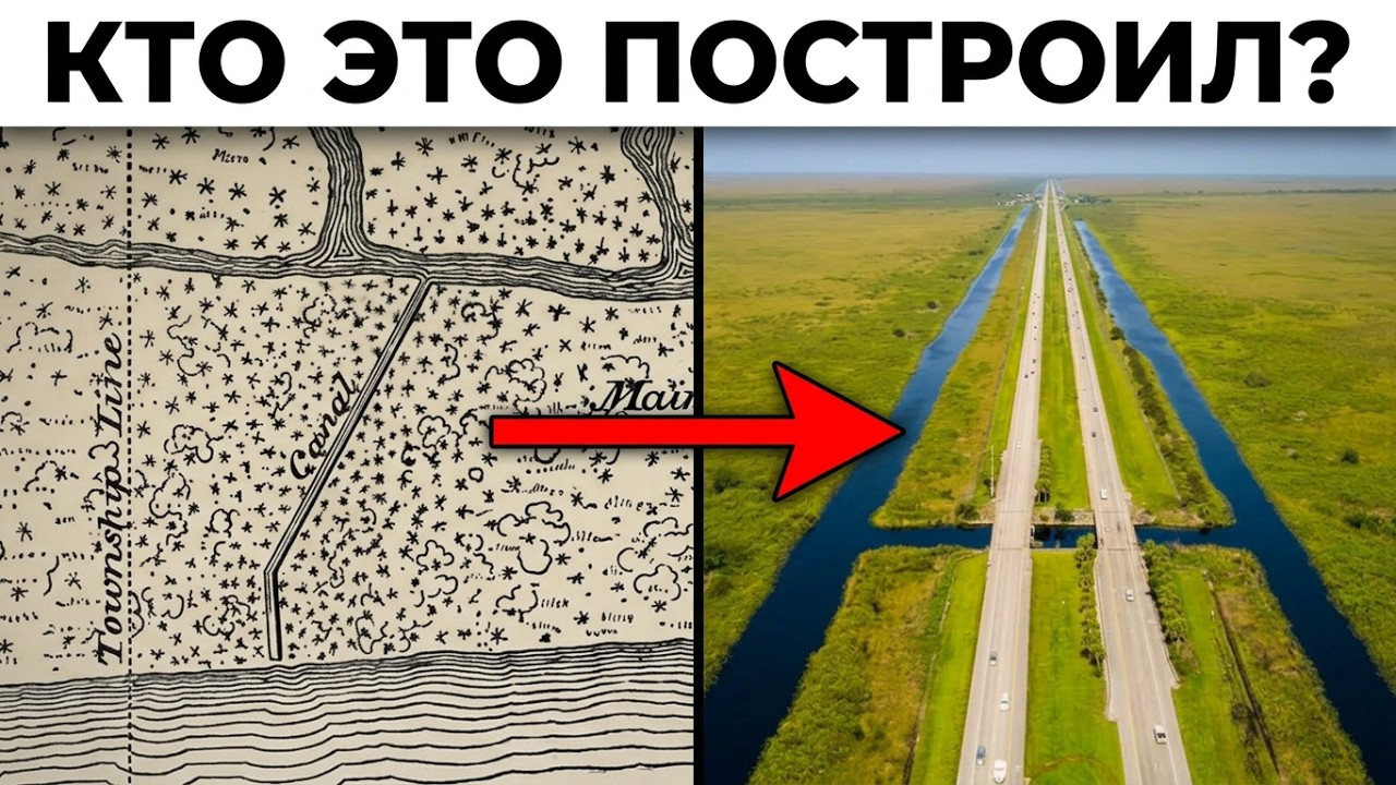 Америку не строили, а откапывали . Каналы неизвестной цивилизации в США