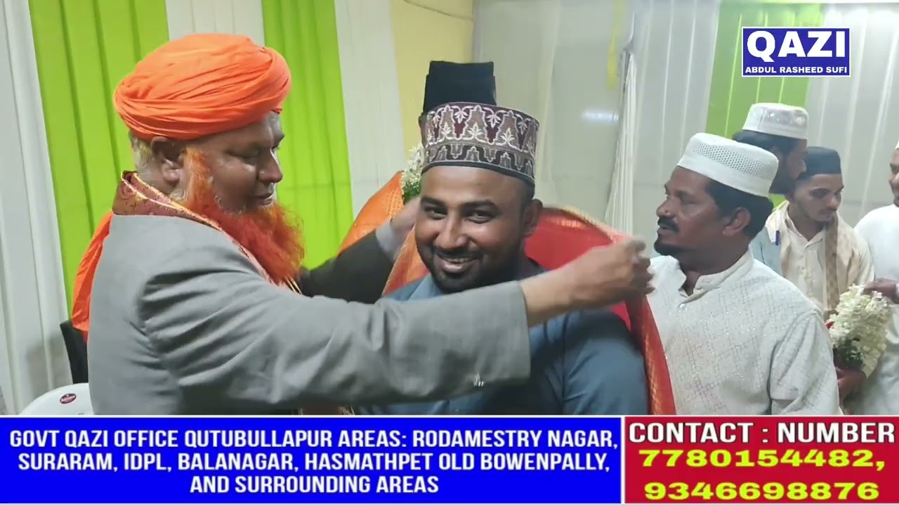 Gulposhi after completion of first daha of Ramzan taraweeh at 2BHK Bansilalpet Secunderabad 