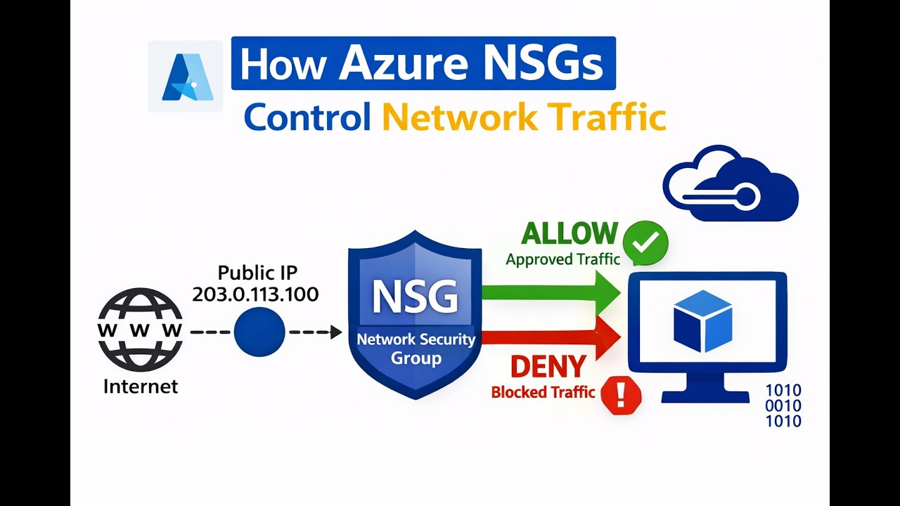 How Azure NSGs Control Network Traffic