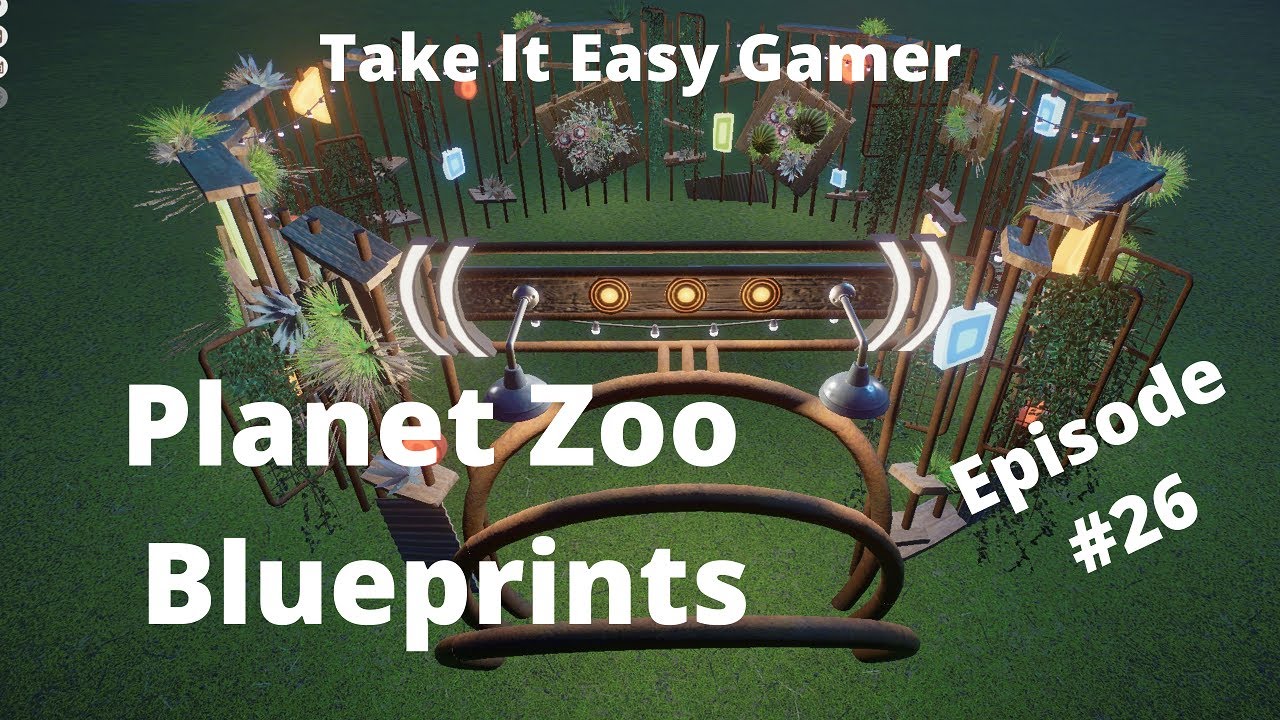 Planet Zoo -  Steam Workshop Blueprints 26 - Great Build Ideas