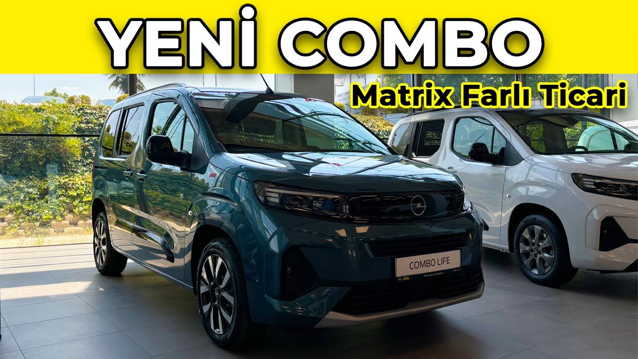 MATRİX FARLI TİCARİ | Opel Combo Ultimate Test Sürüşü | @OtoGrafi