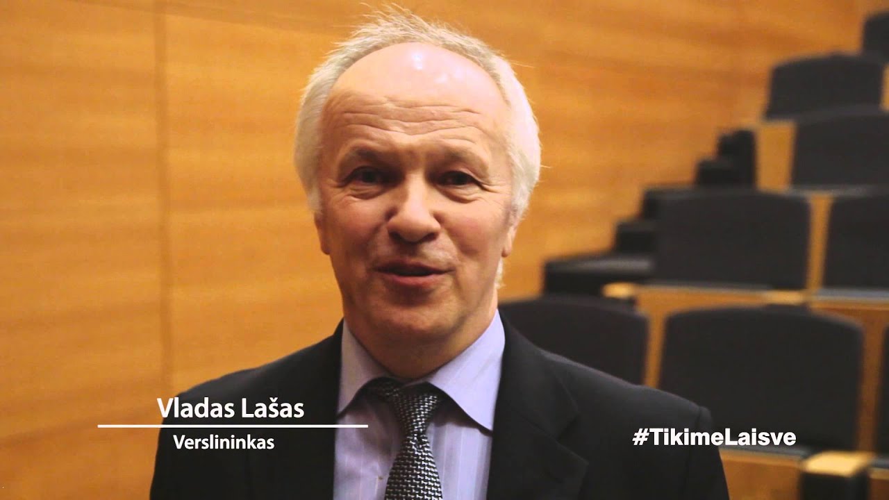 Vladas La&scaron;as  #TikimeLaisve