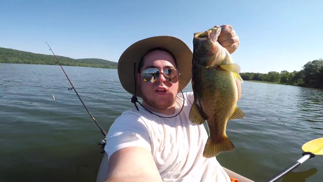 Bass Fishing Rockland Lake / Catch and Cook