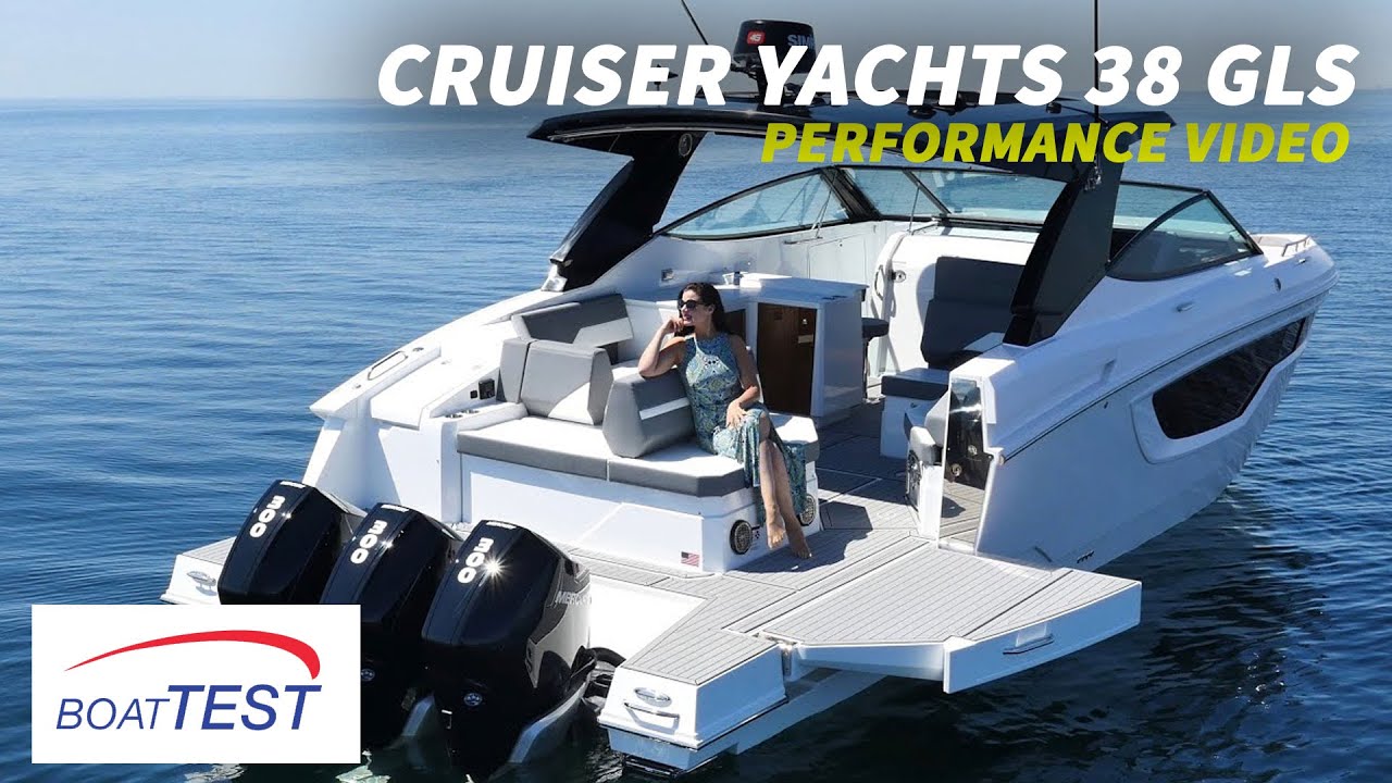 Cruisers Yachts 38 GLS (2020-) Test Video - By BoatTEST.com
