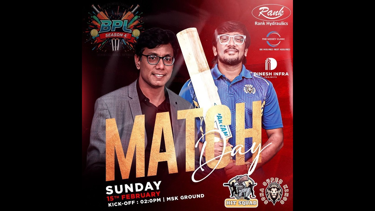 BNI PREMIER LEAGUE || SONA SUPER KINGS VS HIT SQUAD ||