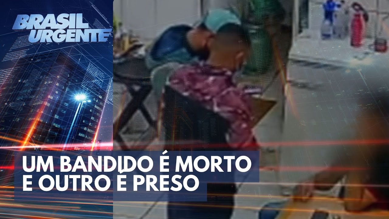 Pix no bar: Um bandido morto