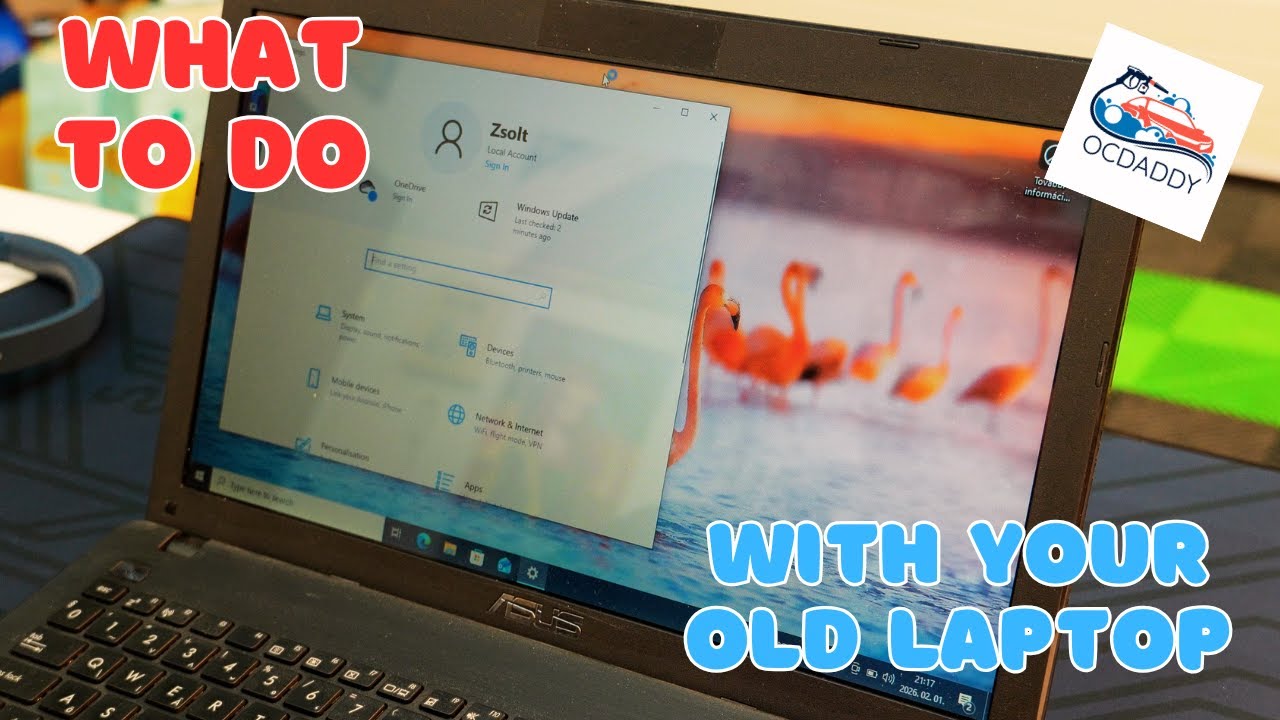 What to do with your old laptop?