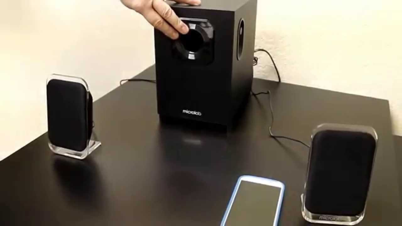 Microlab M113BT Bluetooth 2.1 Speaker System Review