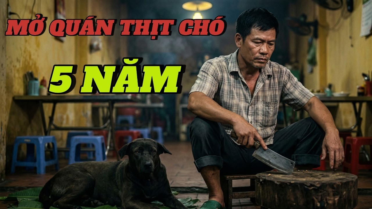 MỞ QUÁN THỊT CHÓ 5 NĂM – ĐẾN NĂM THỨ 5, QUẢ BÁO ẬP XUỐNG